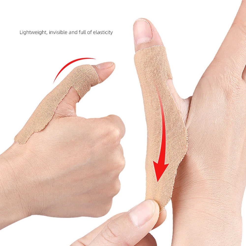 5Pcs/Set Thumb Support Tape for Arthritis - Self Adhesive Thumb Protecting Straps, Elastic Thumb Pain Relieving Patch for Sport