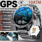 2026 New Military grade GPS Smart Watch Built-in Dual-band AGPS path 10ATM Waterproof Compass 1000mAh 170+Sports Smart Watch men