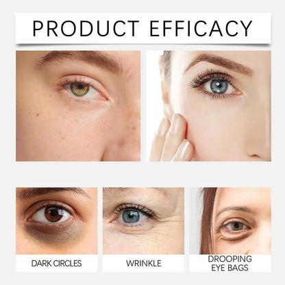 Premium Banana PDRN Eye Dark Circles Blemishes Brightener Concealer Cover Lightweight Non-sticky Under-Eye Concealer Moisturizer