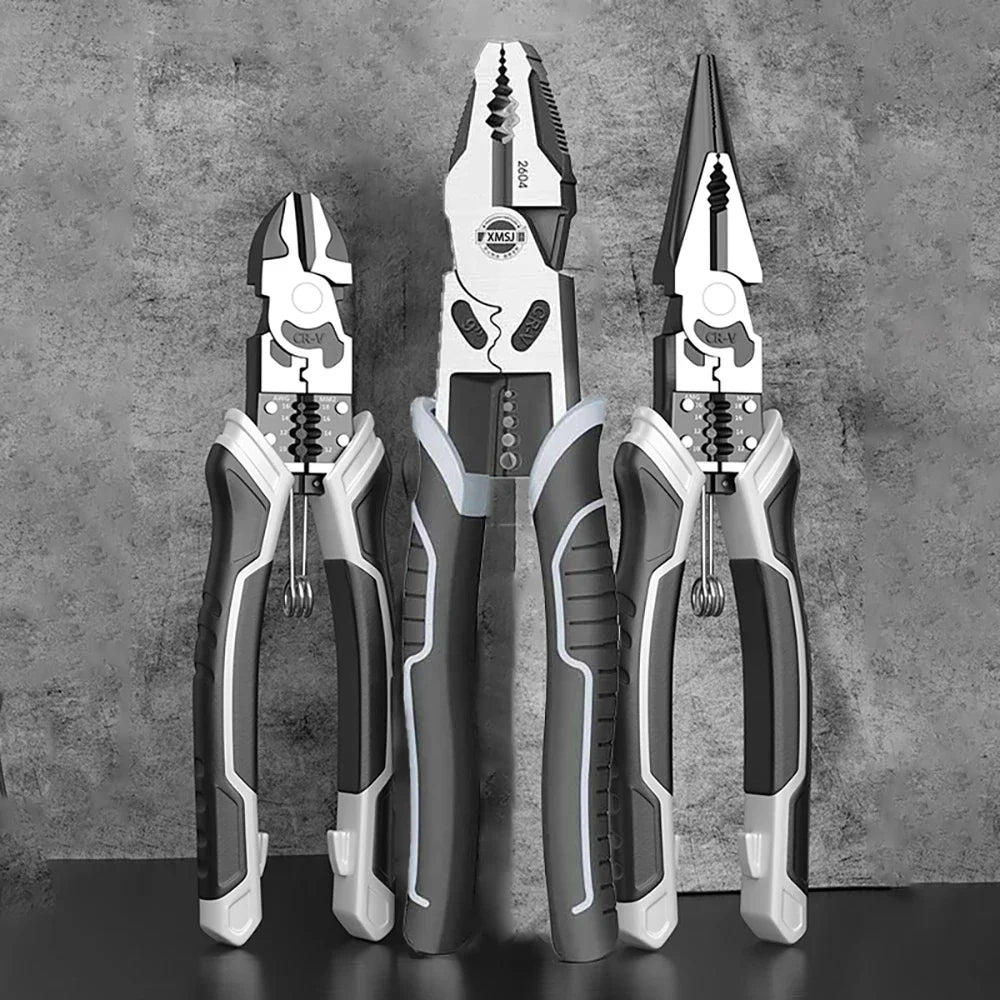 Universal Multifunctional Series: Diagonal Pliers, Needle Nose Pliers, Wire Cutters - Electrician Hardware Tools