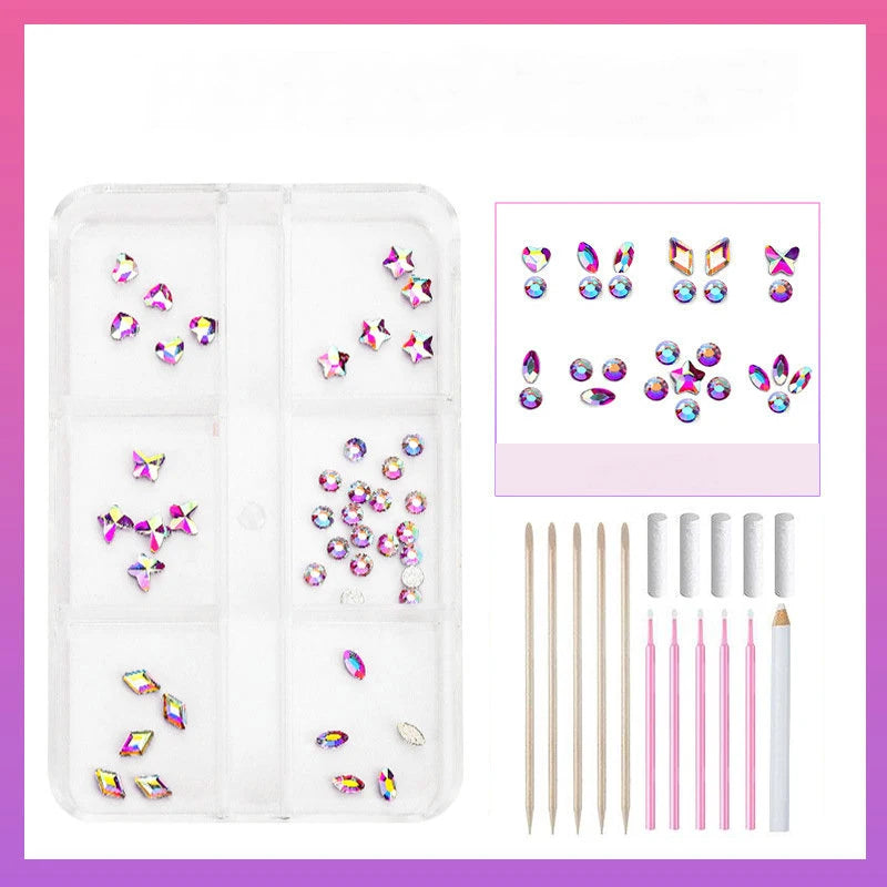 Professional Tooth Gem Kit DIY Crystals Jewelry Kit Teeth Gems Kit Fashionable Tooth Gems Kit for Teeth Teeth Jewelry Starter