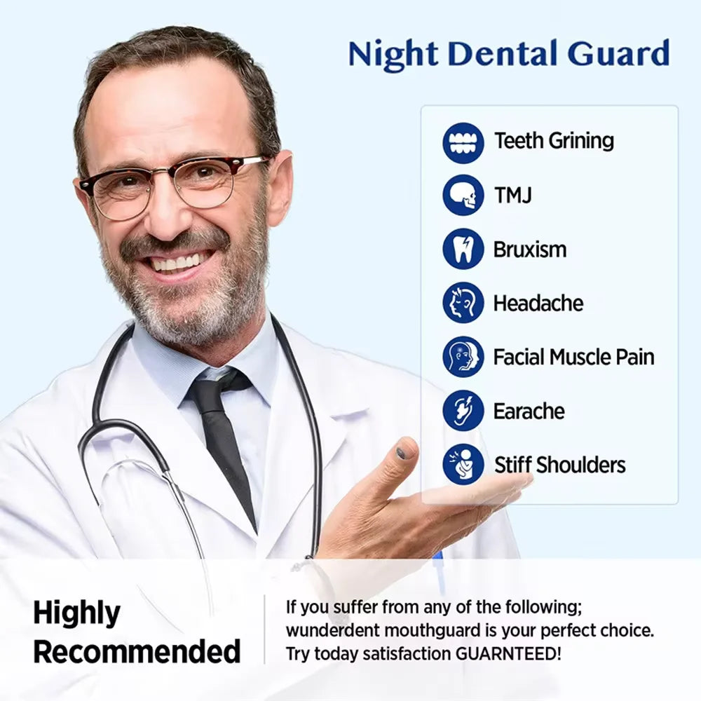 Anti Snoring Bruxism Mouth Guard Improve Sleeping Teeth Bruxism Sleep Aid Anti-Snore and Apnea Device To Stop Snoring
