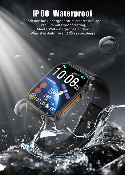 2026New Military Dual-band GPS Smart Watch Compass IP68K Waterproof Bluetooth Call Heart rate Sports Smart Watch For IOS Andriod