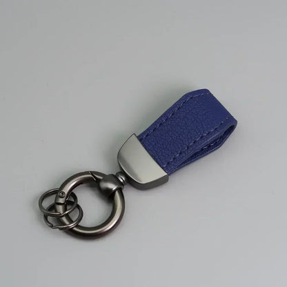 Short Lovely Leather Keychain Vintage Personalized Keyring Custom Logo Name Car Key Holder Chain Laser Engrave Women Charm Gift