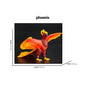 Kiwi Bird Jungle Animals Figures Peacock Phoenix Mallard Turkey Toucan Action Figure Toy Animal Figurines Toys for Kids Gifts