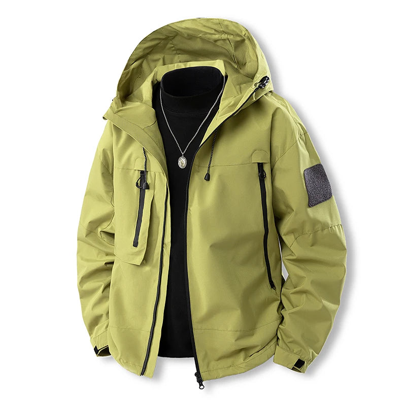 Men autumn and winter cotton jacket, warm and comfortable padded thick down jacket 2023 New double-sided cotton jacket M-5XL