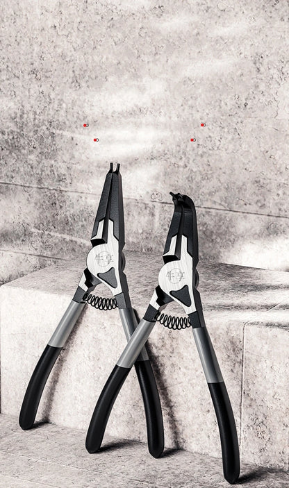 5/6/7 inch Internal External Pliers Retaining Clips Portable Multifunctional Snap Ring Circlip Circlip Install Uninstall Pliers