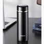 White Philips Smart Insulated Bottle Real-time Water Temperature Check Leakproof Men Women Daily Drinking water bottle