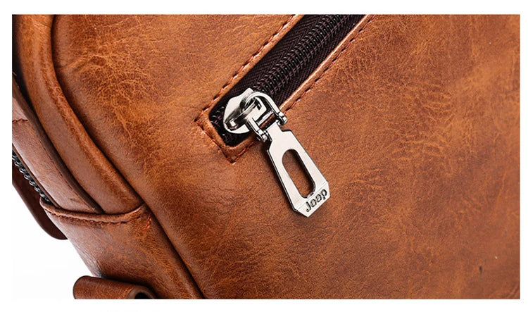 Brand Men Shoulder Bag for 9.7" iPad Men PU Leather Flaps Men's Crossbody Bags Business Flap Male Solid Messenger Bag Travel Bag