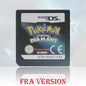 NOE/ESP/ITA/FRA/USA/EUR/AUS Version Pokemon HeartGold SoulSilver Platinum Diamond PearlVideo Game Card For DS 2DS 3DS Console