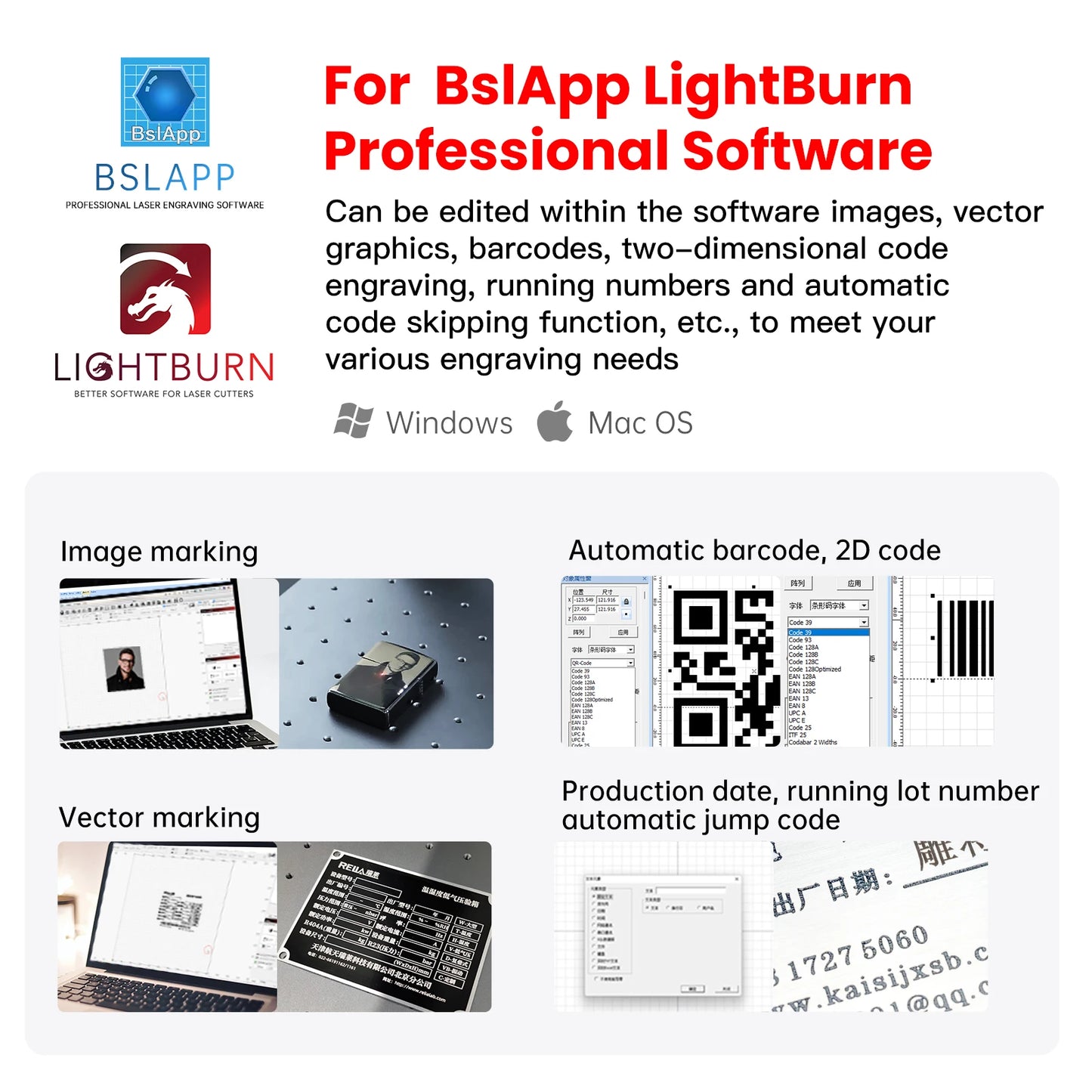 DAJA MINI Portable Fiber Laser Marking Machine High Precision Industrial Business 90*90mm for ALL Metal Jewelry Leather Acrylic