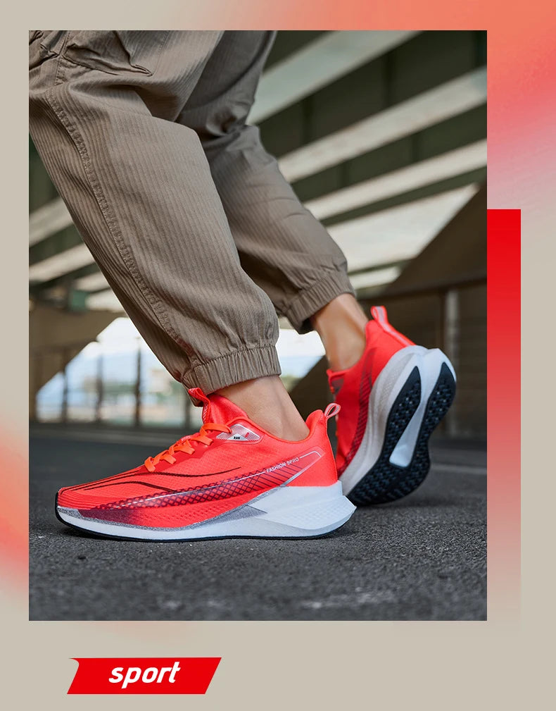 2026 New Chitu 9ro Carbon Fiber Plate Running Sneakers Lightweight Cushion Jogging Trainers Competition Sports Shoes Unisex