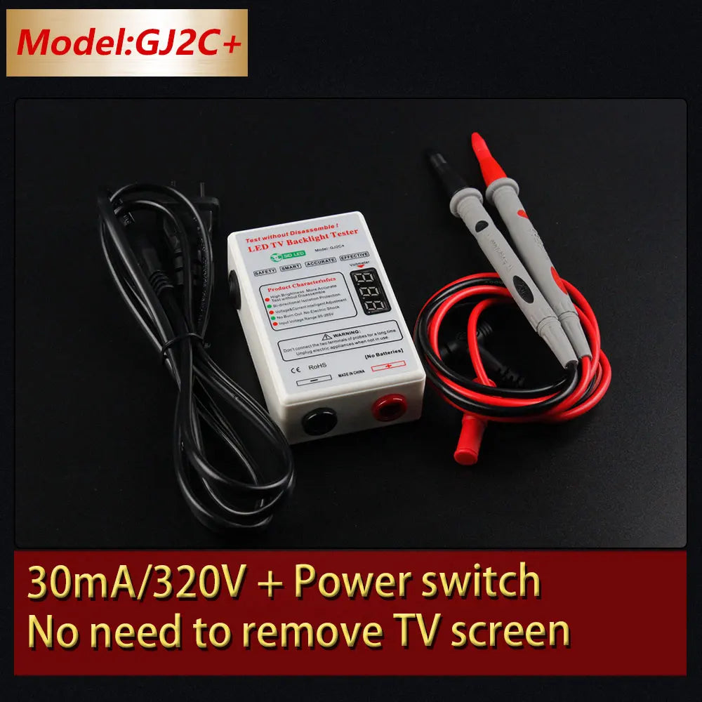 LED Tester 0-320V TV Backlight Tester Multipurpose Screen Repair Tools without Disassemble LED Bead Lamp Strips Check Device
