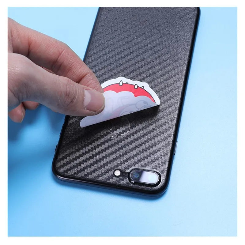 100pcs Custom Stickers PVC Waterproof Die Cut Vinyl Logo Design Brand Laptop Cute Personalized Sticker Glossy Film for Business