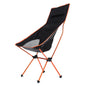 Portable Ultralight Folding Camping Chair - Oxford Fabric, Extended Length for Outdoor Fishing, BBQ, Picnic, Beach Festival
