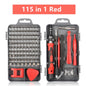 115/122/160 In 1 Precision Screwdriver Sets, Computer Repair Kit with Mini Wrench and Screw Remover,For Tablets,Watches,Iphones