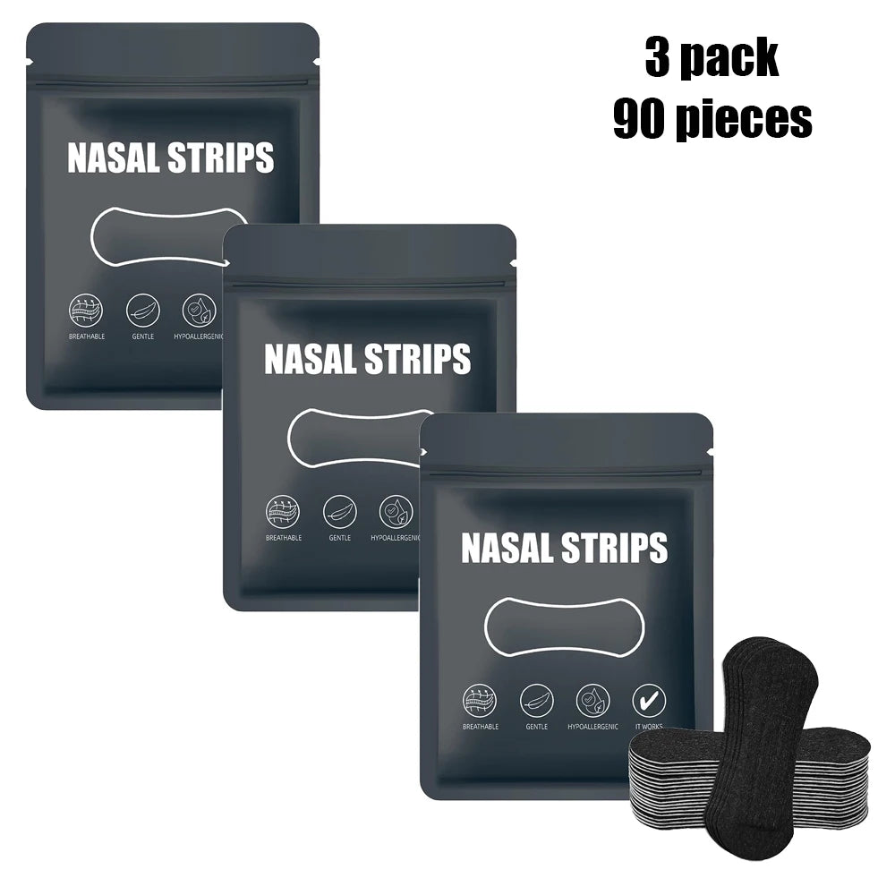2 in 1 Anti Snoring Nose Strips for Breathing, Anti Snoring Mouth Tape, Expansion Nasal Improved Sleeping Snoring Relief