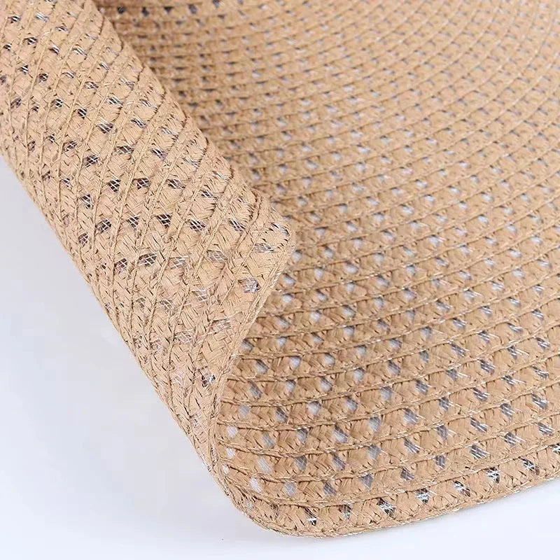 70cm Oversized  Wide Brim Sun Hat Travel  Large UV Protection Beach Straw Hats Women's Summer Floppy Foldable Chapeaux Wholesale