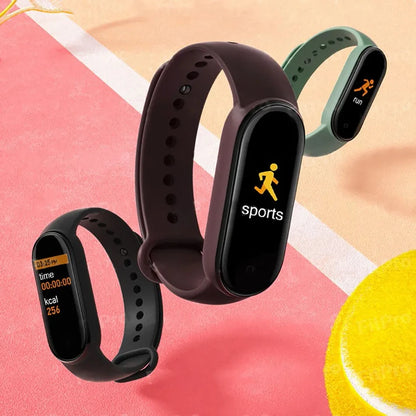 Lenovo Waterproof Smart Watch MenWomen Fitness Smart Bracelet Sports Band Heart Rate Blood Pressure Monitor Multi-function Watch