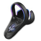Vibrating Cock Ring Adjustable Heating Penis Ring Vibrator with Testicle & Perineum Stimulator APP Penis Vibrator Male Adult Toy