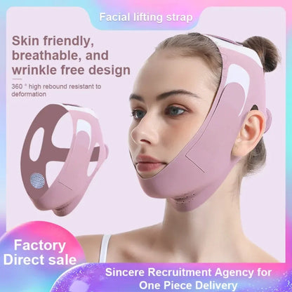 Breathable Face Slimming Bandage V Line Face Shaper Chin Cheek Lift Up Belt Anti Wrinkle Facial Massager Beauty Skin Care Tools