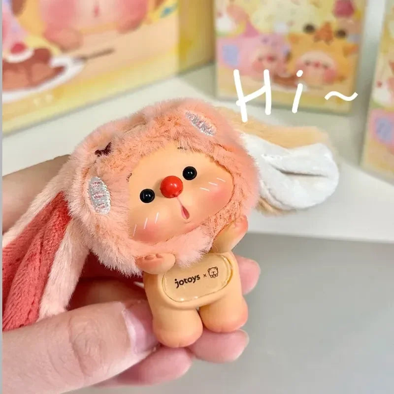 Cute OYO Bear Mini Crawling Animal Party Series Blind Box Trendy Toys Figurine Collection Desktop Ornament Mystery Box Gifts