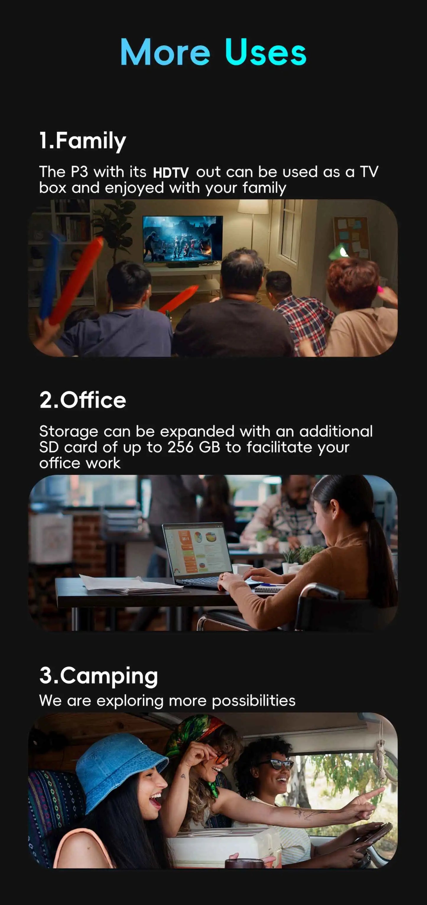 OTTOCAST P3 OttoAibox CarPlay AI Box Wireless Android Auto Smart TV Box Car Accessories for Benz Audi Kia Hyundai VW Toyota 2024