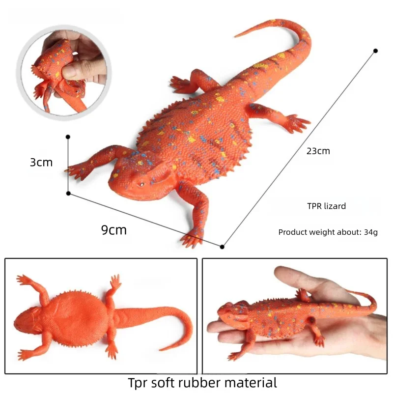 Oenux Simulated Insect Mouse Lizard Sea Animal Models Realistic Dolls Soft Rubber TPR Material Collectibles Halloween Prank Toys