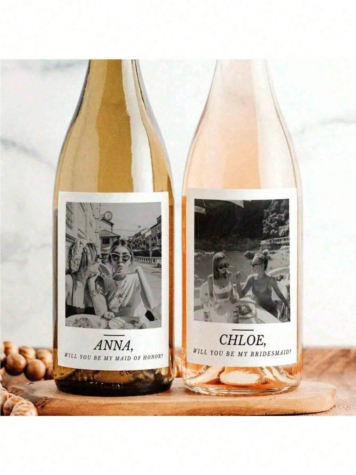 Personalized 30th 40th 60th Birthday Wine Label Vintage 1995 Gift For Her Custom Birthday Wine Label