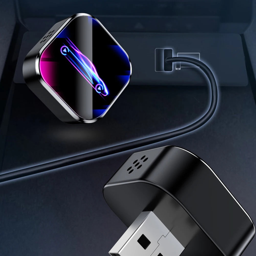 Wireless Android Auto Carplay Box/Adapter Carplay AI Box Auto Connect Smart USB Dongle for iPhone and Android Factory Wired Cars