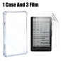 Anti-Falling Case And Anti-fingerprint Cover Film For XTEINK X4 Accessories Protective Case+HD Screen Protector For XTEINK X4