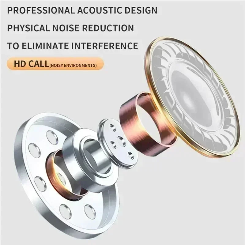 TWS Bluetooth Earphones for smartphones Wireless Bluetooth Headset Noise Cancelling Earbuds with Mic Wireless Headphones