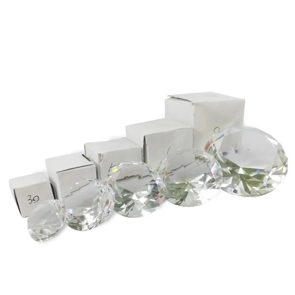 Clear Crystal Big Glass Diamond Party Large Romantic Diamond Decoration Proposal Home Decoration Ornaments Crafts Gifts