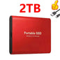 Genuine Portable SSD 1TB High Speed External Hard Drive 2TB/4TB USB 3.2 Hard Disk 16TB Mass Solid State Drive for Laptop/PC/MAC