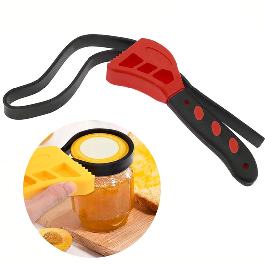 6inch Multifunctional Belt Wrench Oil Filter Puller Strap Spanner Chain Wrench Strap Opener Adjustable Disassembly Tool