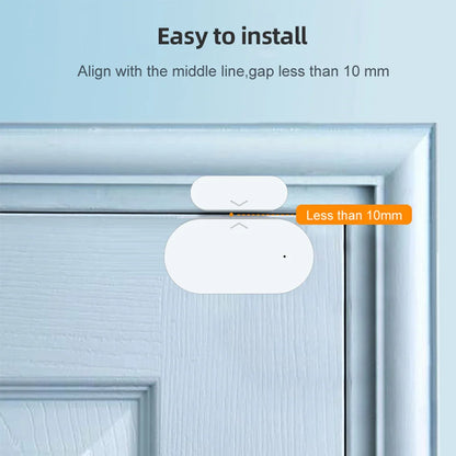 Tuya ZigBee 3.0 Smart Door Window Sensor Door Open Closed Detectors Smart Home Security Protection Alarm System for Alexa Google