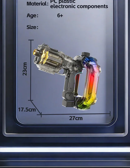 Simulated Firing Electric Water Gun for KidsLarge Capacity Automatic Water Blaster Children Summer Outdoor Game Toys for Aldult