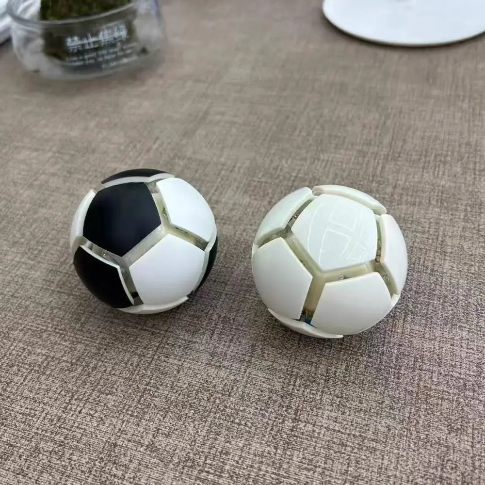 Stress-Relief Football Squeeze Toy International Flag Keychain Souvenir Small Fan Gift Button Collectible