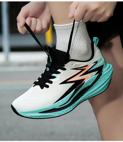 Professional Shock Absorb Sport Running Shoes Ultralight Anti Slip Sneakers For Men Women Workout Marathon Training Footwear