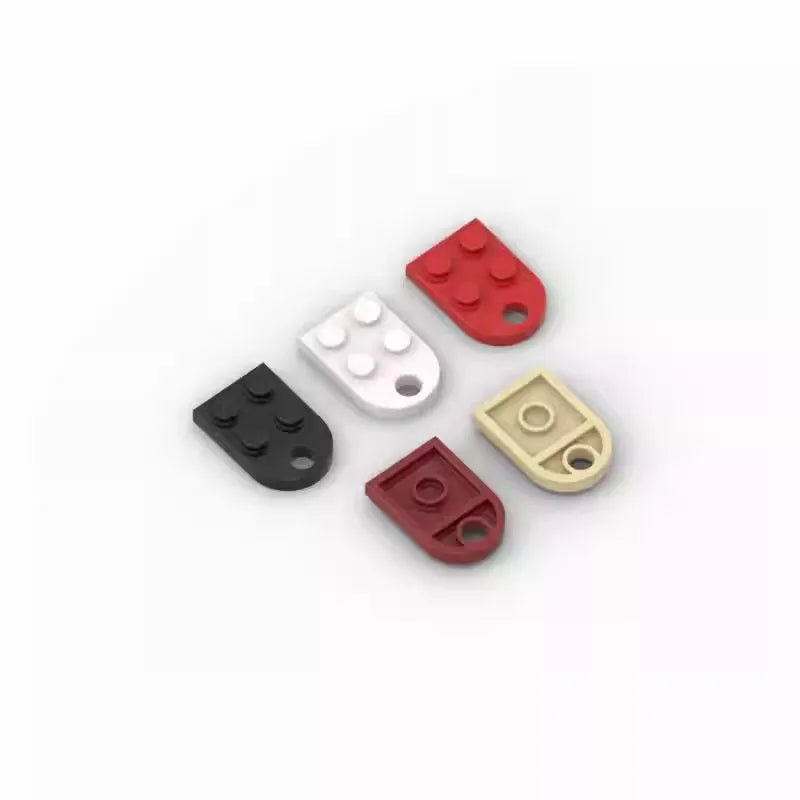 20pcs MOC parti 3176 piastra speciale 3x2 con foro mattoni compatibili blocchi fai da te particelle bambini Puzzle cervello gioc