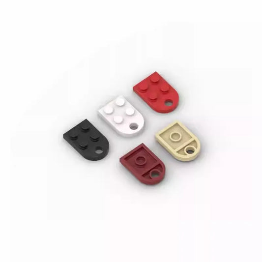 20pcs MOC parti 3176 piastra speciale 3x2 con foro mattoni compatibili blocchi fai da te particelle bambini Puzzle cervello gioc