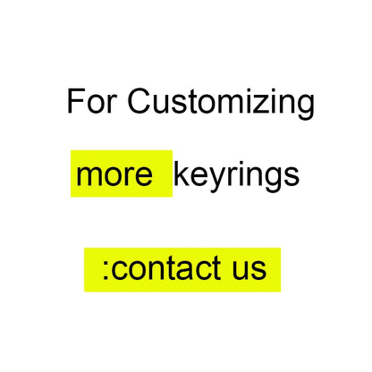 Customized Key Chains Keyring Jewelry Accessories Custom Photo Printing Picture Personalized Keychain Key Ring DIY Image
