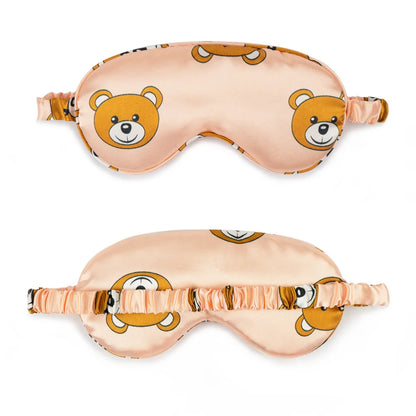 Imitated Silk Eye Mask Shading Sleep Eye Mask Eyepatch Travel Relax Cover Eyeshade Sleeping Aid Eye Mask Eye Care Health Tools