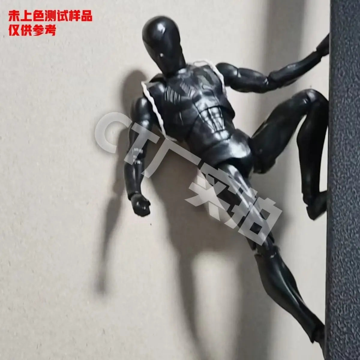 In Stock Ct Toys Spiderman Figure Mafex 147 Symbiotic Black Suit Venom The Amazing Spider-man Anime Action Figure Gifts Toys