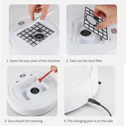 3-in-1 Smart Sweeping Robot Vacuum Cleaner Automatic Cleaning Sweeping Machine USB Rechargeable Mopping Cleaning Appliances New