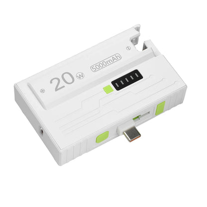Power Bank Case 1 *21700 Battery Box DIY Kit USB Type-C 20W Fast Charging Power Bank Box Dual Mode Suppors Small Current