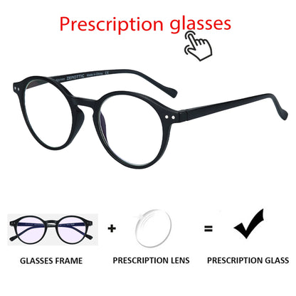 ZENOTTIC 2026 Retro Reading Glasses Anti Blue Light Blocking Readers Fashion Lightweight Eyeglasses Women Men Diopter 0 to 4.0