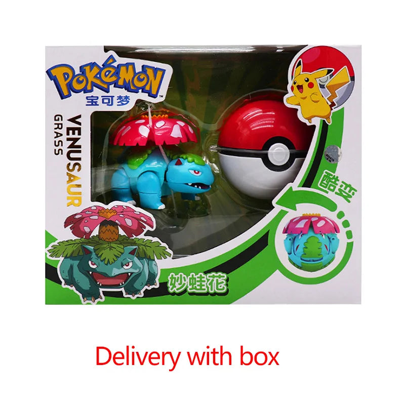 22 Kind Pokemon Ball Figure Pokeball Mewtwo Poke Pikachu Charizard Gyarados Venusaur Pawmi Quaxly Fuecoco Elf Toy Set Kids Gift