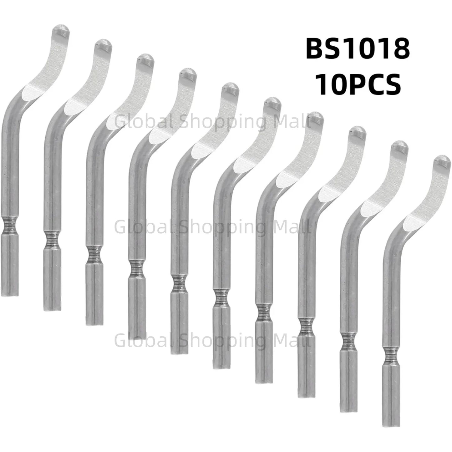 10PCS Swivel Blades 360 Degree Rotary Head for Hand Deburring Tool Kit High Speed Burr Removal Blade BS1010 BS1018 BK3010 BS3010