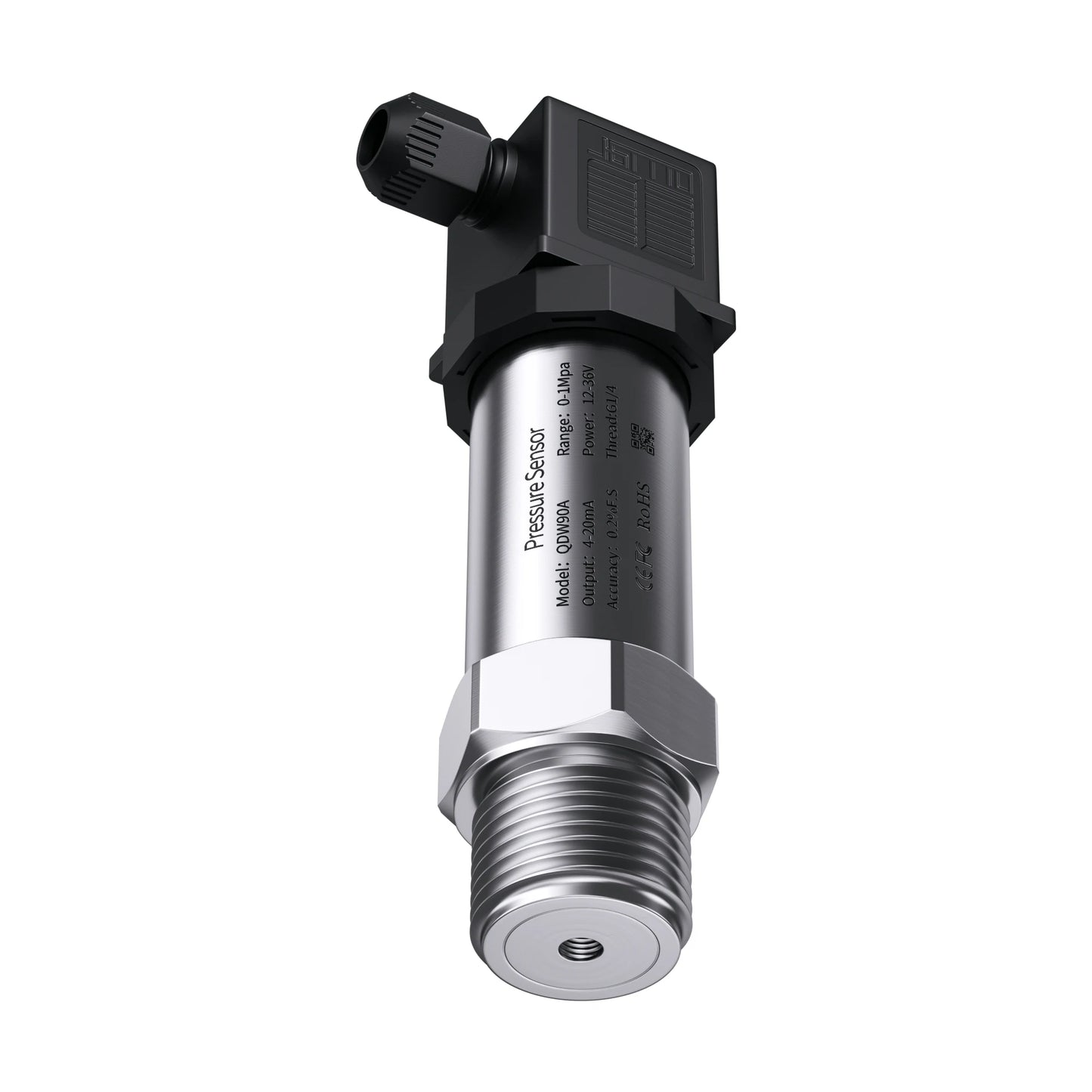 Pressure Transmitter 4-20mA 0-3.3V 0-10V RS485 G1/4" Pressure Sensor 1bar 10bar 50bar Digital Pressure Transducer